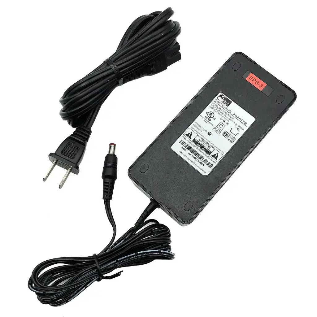 AcBel Switching Adapter Power Supply 12V 5A
