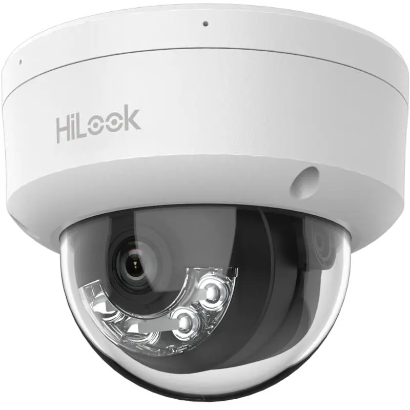 HiLook 4MP Smart Hybrid Light MD 2.0 Fixed Dome Network Camera Built-in Mic