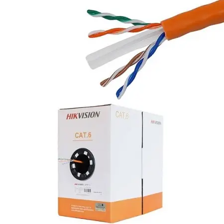 Hikvision Cable 305m CAT6 UTP Network Cable (Solid Copper, 0.565 mm, CM)