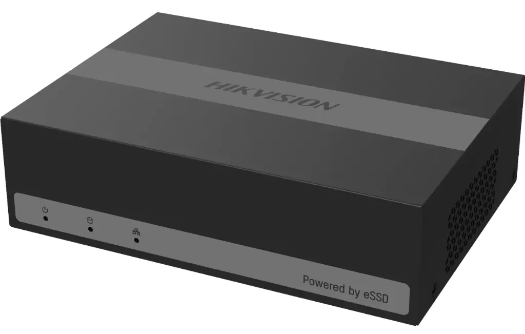 Hikvision DVR 4-ch 1080p Lite 1U H.265 Built-in 330 GB eSSD (300 GB available)