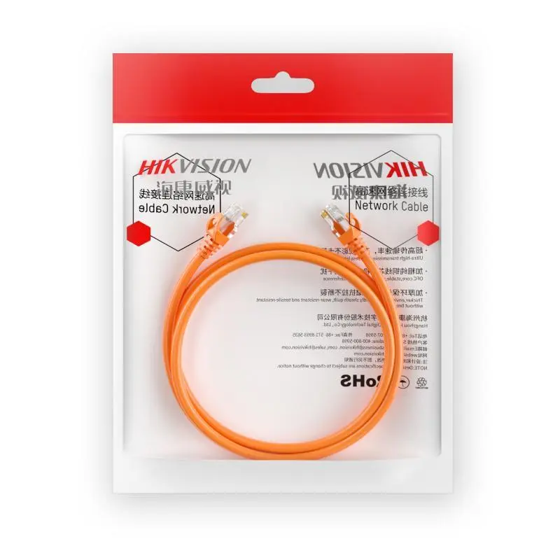 Hikvision Patch cord Orange 1m