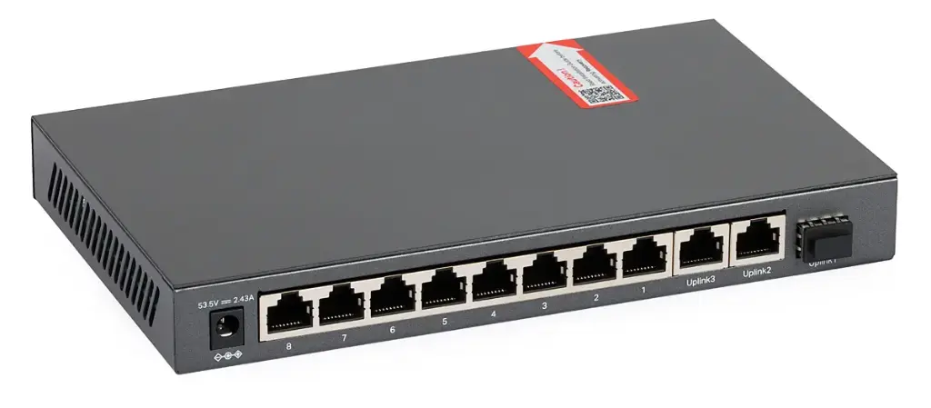 Tp-Link 8-Port 10/100Mbps + 3-Port Gigabit Desktop Switch with 8-Port PoE+