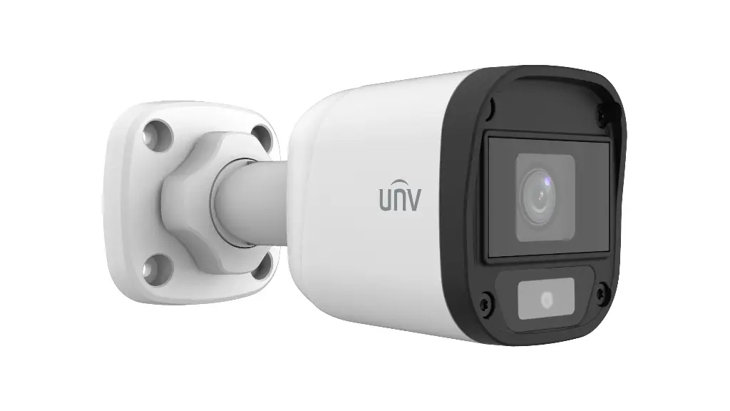 Uniview 5MP ColorHunter Fixed Warm Light Bullet Analog Camera