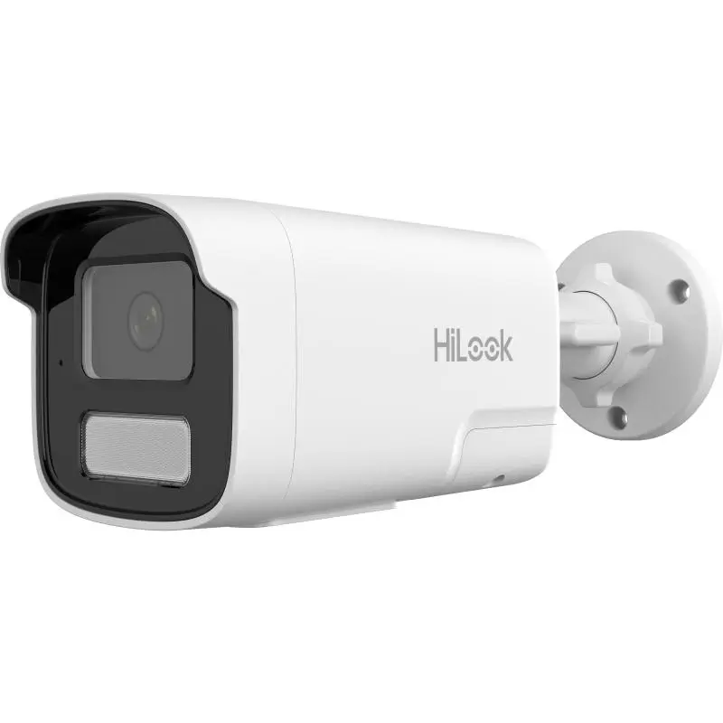 HiLook 6MP Smart Hybrid Light MD 2.0 Fixed Bullet Network Camera two-way audio 6mm