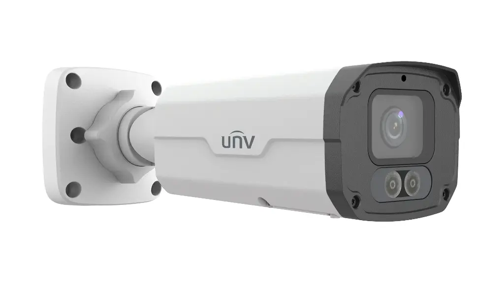 Uniview 8MP ColorHunter Fixed Warm Light Bullet Network Camera