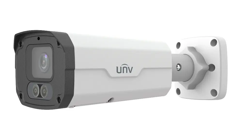 Uniview 8MP ColorHunter Fixed Warm Light Bullet Network Camera