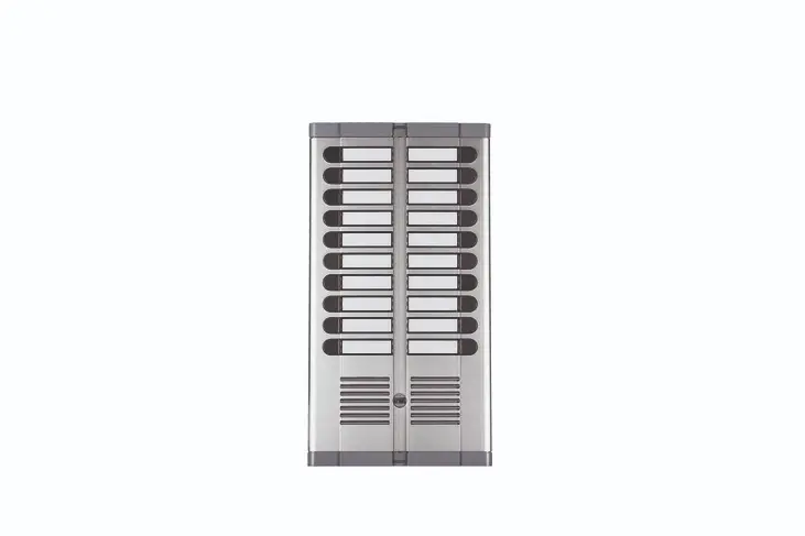 Urmet 20-line intercom panel with microphone
