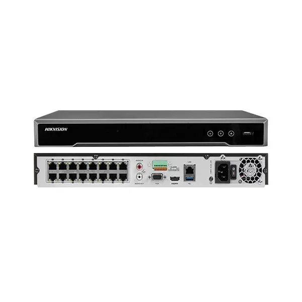 Hikvision 16-ch PoE 1U K Series AcuSense 4K NVR