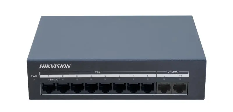Hikvision 8 Port Gigabit Unmanaged PoE Switch