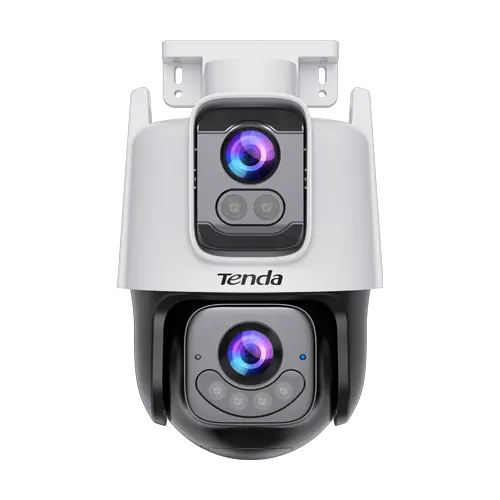 Tenda 6MP (3MP+3MP) Dual-Lens Linkage Outdoor Wi-Fi Pan/Tilt Camera
