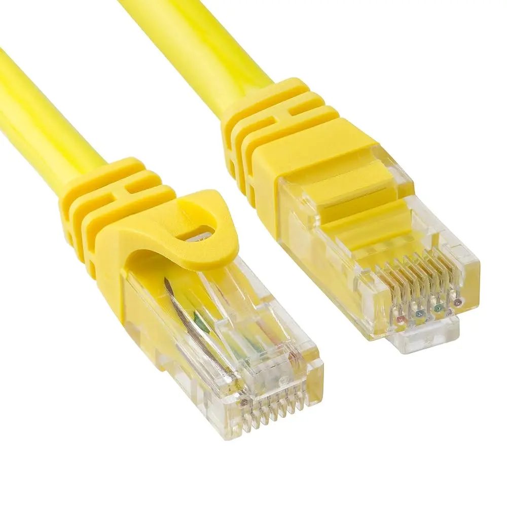 Original Link Patch Cord Cat6 U/UTP LSZH Yellow 0.5m