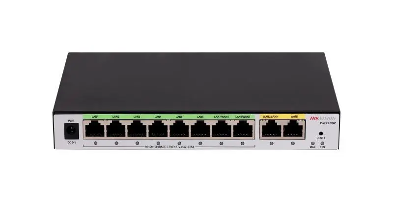 Hikvision All in One 10 Port PoE Router