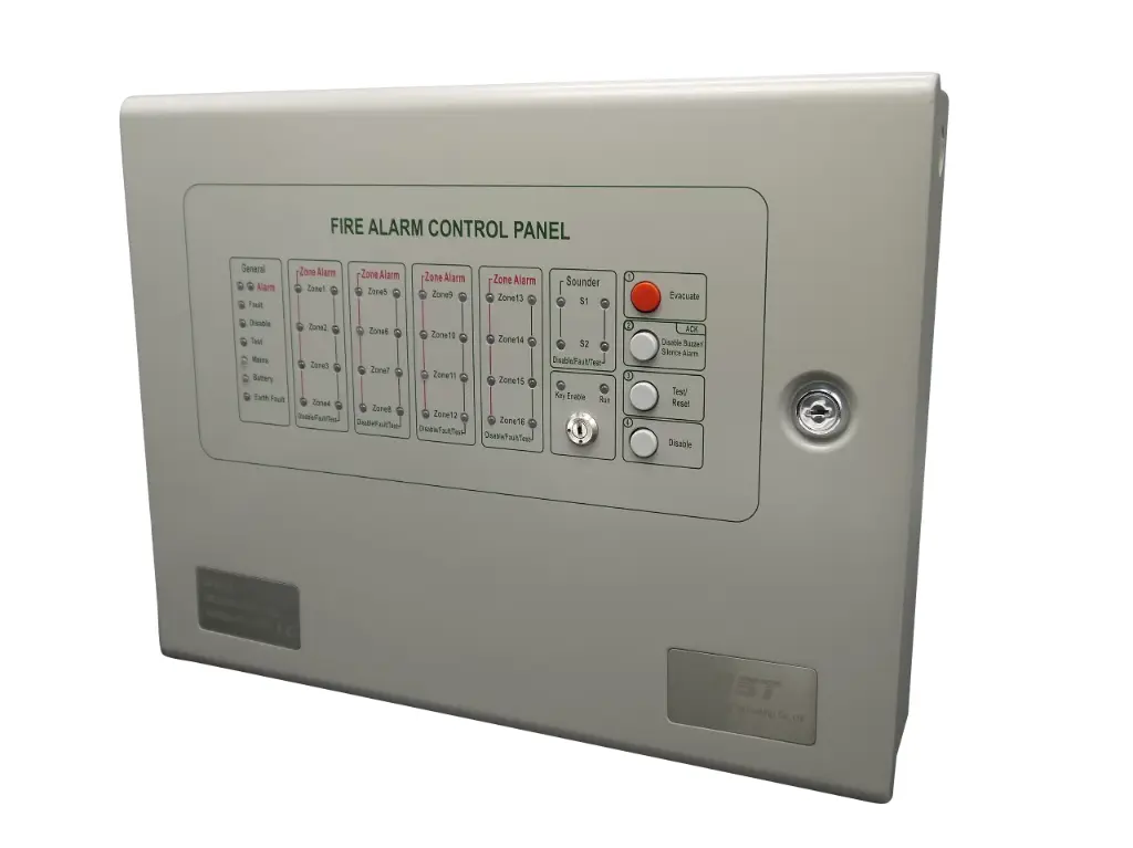 HST 4-Zones Fire Alarm Control Panel