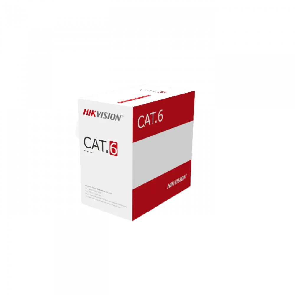 Hikvision 305m CAT6 UTP Network Cable (CCA,0.565 mm)