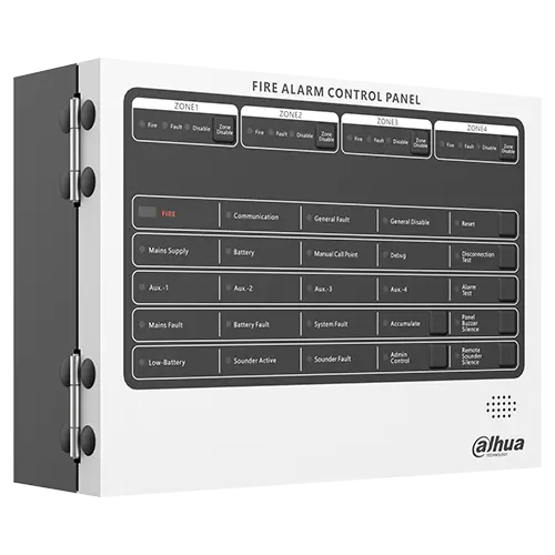 Dahua Conventional Fire Alarm Control Panel (4 Zones)