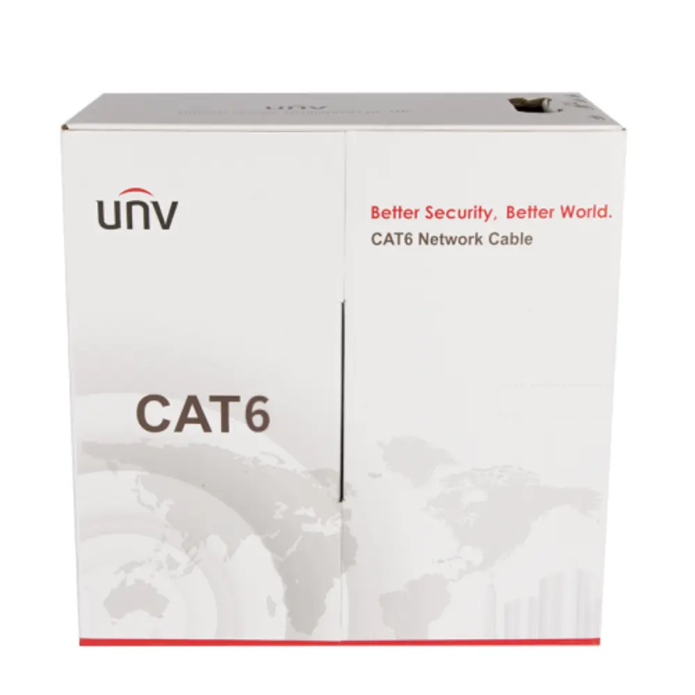 Uniview Network Cable 305m Cat6 UTP - Orange