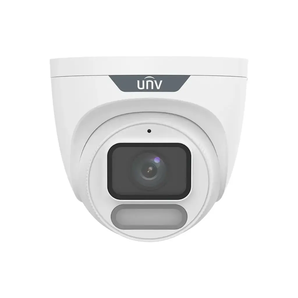 Uniview 8MP ColorHunter Wise-ISP Warm Light Turret Network Camera