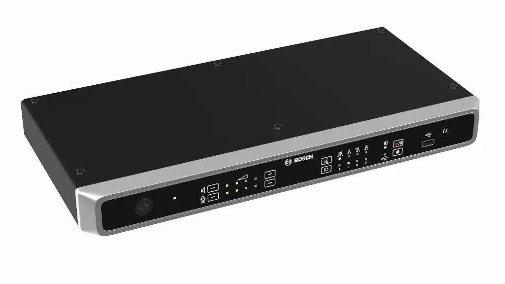 Bosch Conference System Control Unit with Recorder and DAFS, for the CCS 1000 D Digital Discussion System