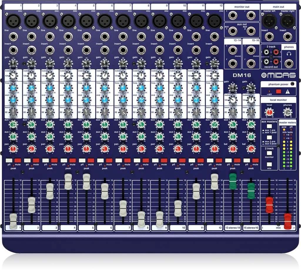 Midas analog mixer