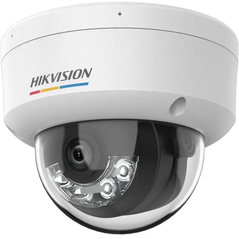 Hikvision 4MP ColorVu with Smart Hybrid Light Fixed Dome Network Camera