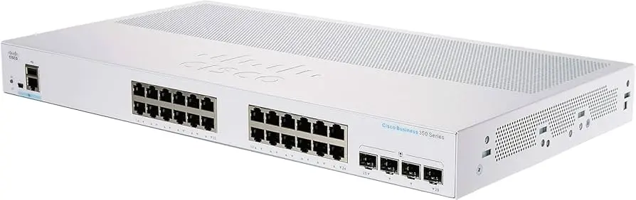 Cisco Managed 24-port SFP, 4x1G SFP