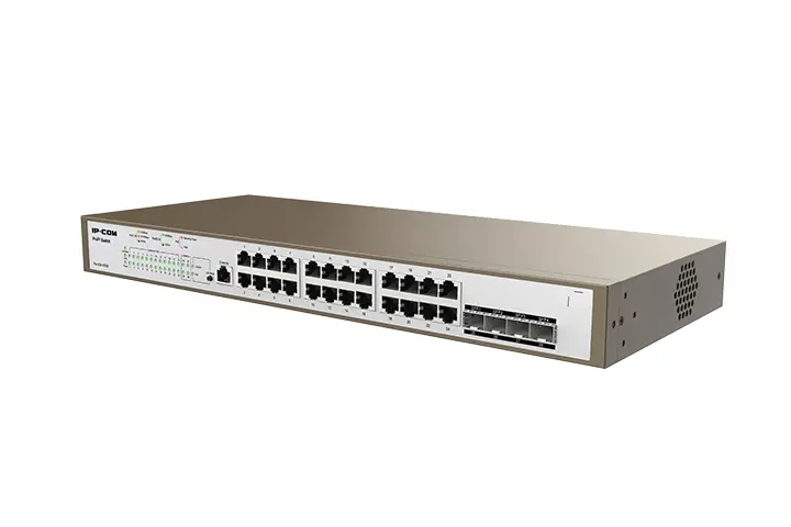 IP-COM ProFi Switch 24 x 10/100/1000 Base-T Ethernet ports, 4 x 1000 Base-X SFP ports