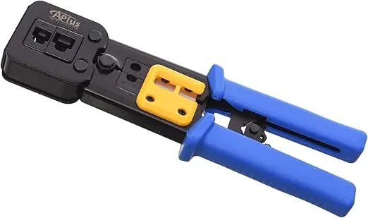 A-plus ethernet cable connector crimping machine