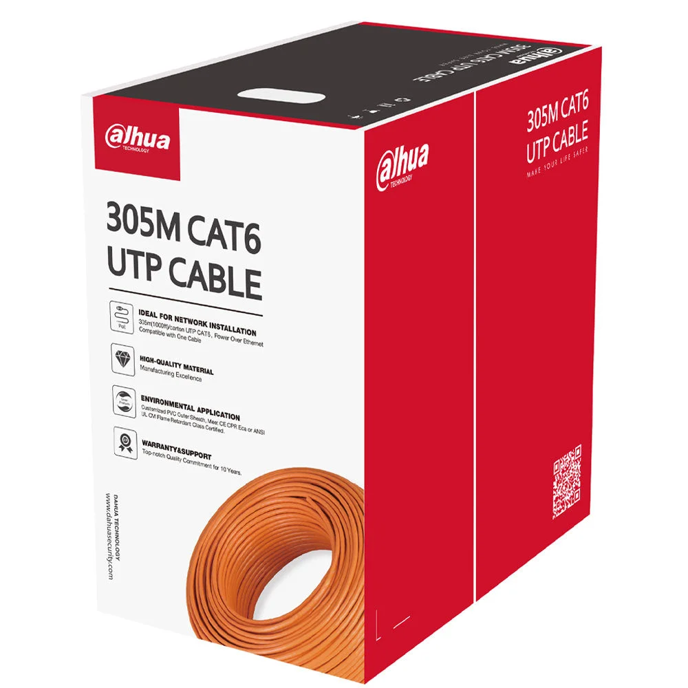 Dahua UTP CAT6 Cable 305m