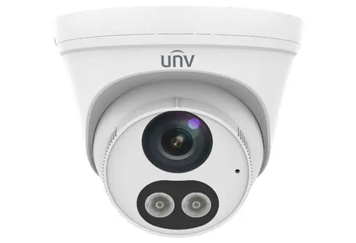 Uniview 2MP ColorHunter Fixed Dual-light Turret Network Camera Built-in mic