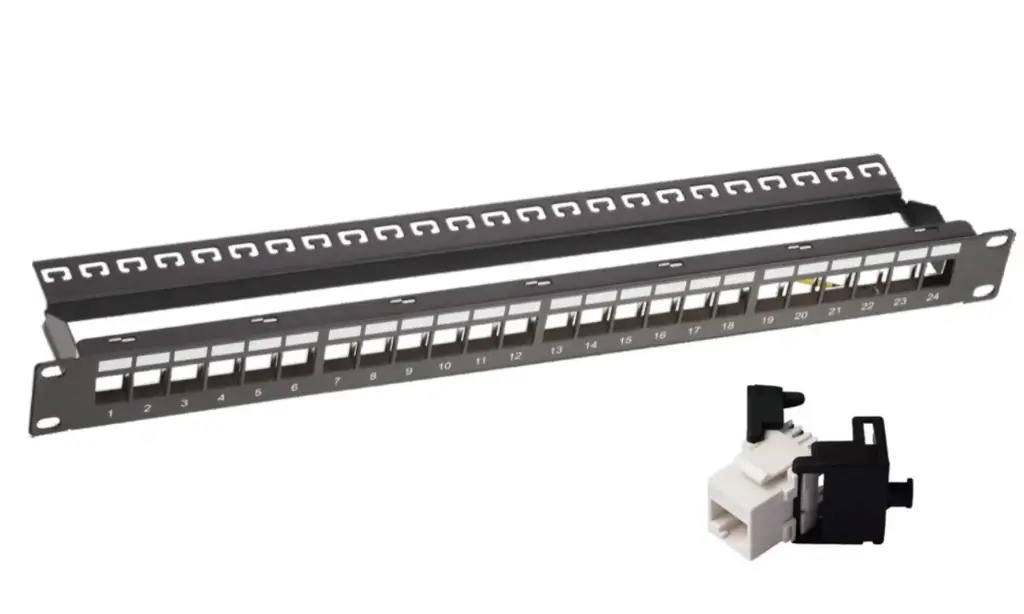 DDS Unloaded Patch Panel With 24 Module Cat6A
