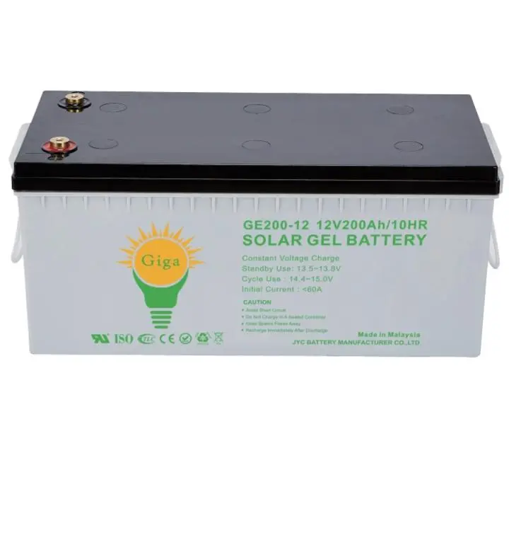 JYC SOLAR GEL BATTERY 12V 200AH/10HR