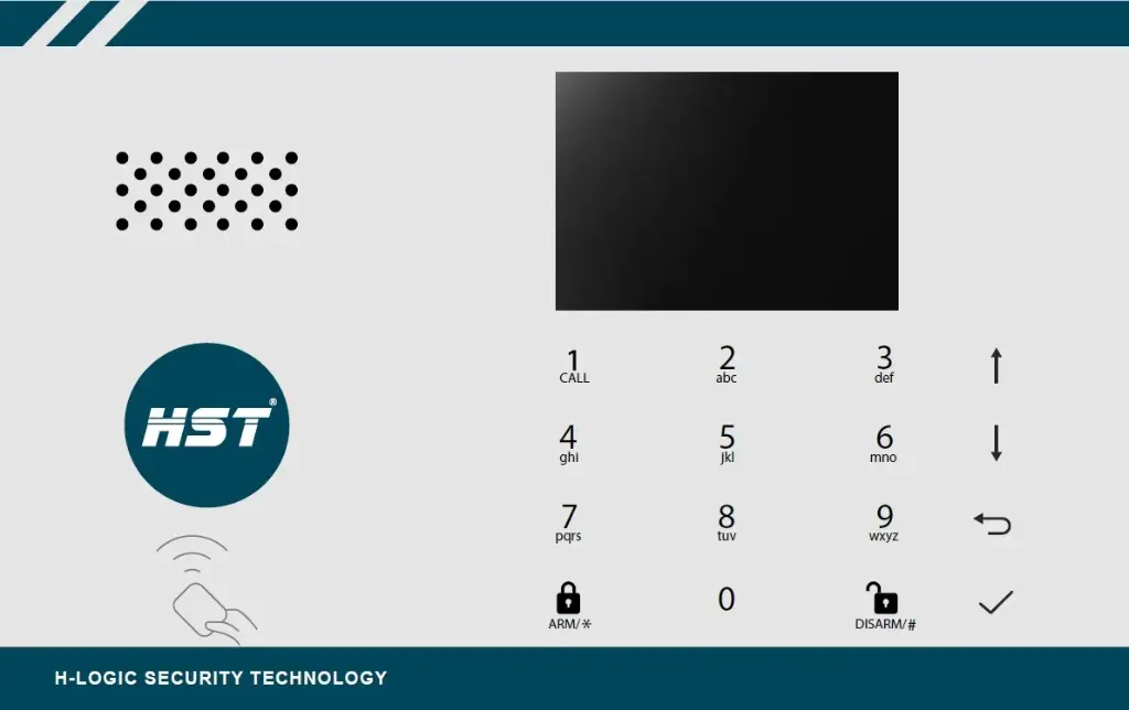 HST Advanced intrusion alarm system delivering comprehensive security, equipped with smart motion sensors, early detection technology, and real-time remote control via mobile.