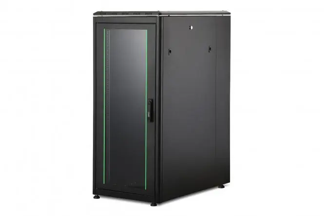 DIGITUS Network cabinet Unique series - 600x1000 mm (WxD) BLACK 26U