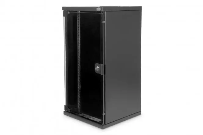 DIGITUS Wall-mounted housing 254 mm (10") - 312x300 mm (WxD) BLACK 12U