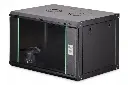 DIGITUS Wall-mounted enclosure Dynamic Basic series - 600x450 mm (WxD) BLACK 7U