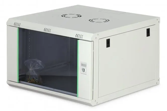 DIGITUS Wall-mounted enclosure Dynamic Basic series - 600x600 mm (WxD) 7U
