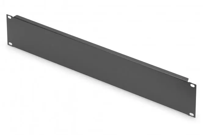 DIGITUS Blank cover for 482.6 mm (19") network and server enclosures BLACK