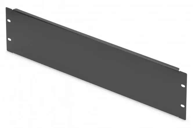 DIGITUS Blank cover for 482.6 mm (19") network and server enclosures BLACK