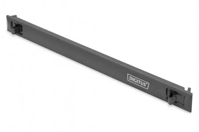 DIGITUS Snap-in blind cover for 482.6 mm (19") network and server enclosures BLACK