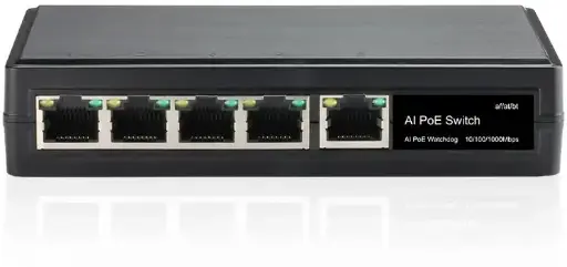 [GNT-69P51G6] GENATA PoE Extend Switch 5-Port 4-PoE Gigabit
