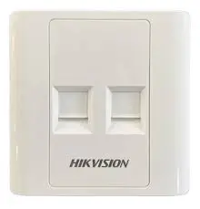 [DS-1FPA2] Hikvision 2-port Faceplate