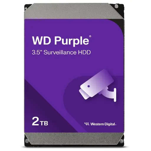 WD Purple 2TB Surveillance Hard Drive