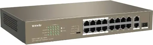 [F1118P-16-150W] IP-COM 16FE+2GE/1SFP Unmanaged Switch With 16-Port PoE