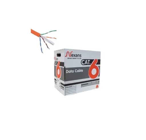 [N100.604-OE] Nexans LANmark-6 U/UTP AWG23 Cat 6 350MHz LSZH Eca Orange 305m reel in box