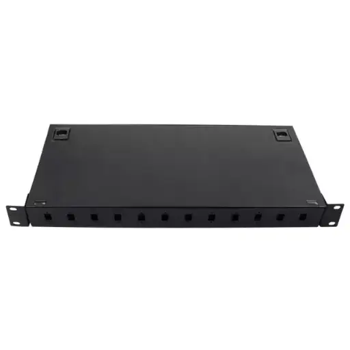 [DFO-10SC] DDS 1U Fiber Optical Unloaded Sliding Patch Panel For 12/24 Port SC Adapter