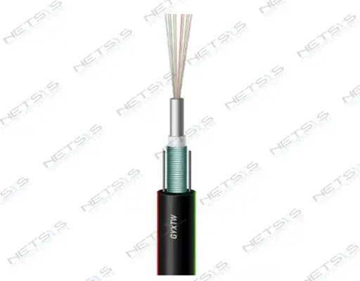 [NS-401SM012] Netsys FIBER CABLE 12 CORE SINGLE MODE OS2 9/125 GYXTW