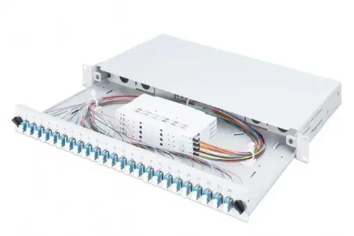 [DN-96332/9] DIGITUS Fiber Optic Splice Box, Equipped, LC, OS2