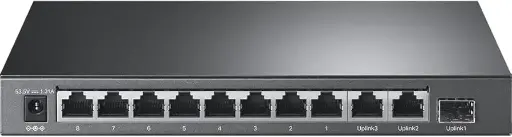 [TL-SL1311P] Tp-Link 8-Port 10/100Mbps + 3-Port Gigabit Desktop Switch with 8-Port PoE+