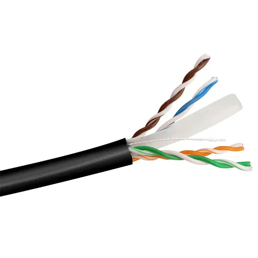 [XL600-CPR-B] ZKTeco CAT 6 Outdoor Water-blocking Network Cables 305m
