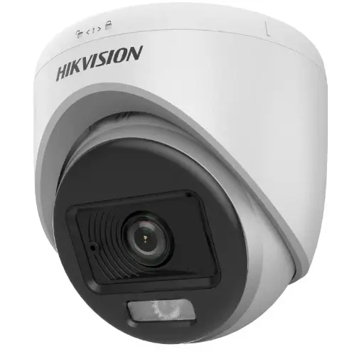 [DS-2CE70KF0T-LPFS] Hikvision 3K ColorVu Smart hybrid light Indoor Fixed Turret Camera